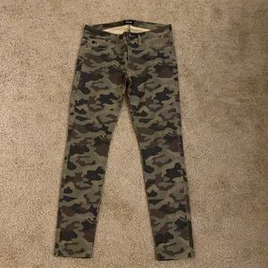 Hudson skinny camo jeans